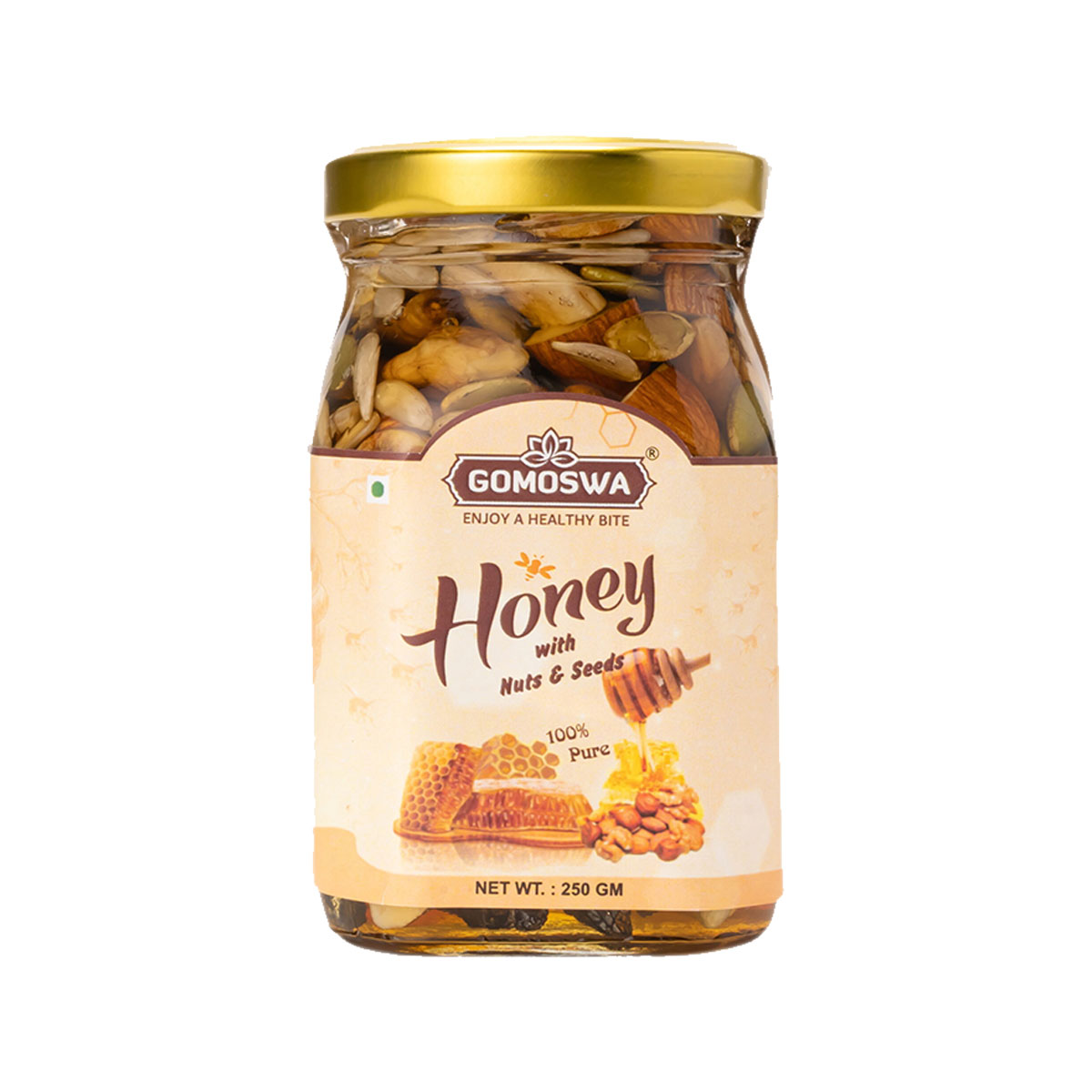 honey-with-nuts and seeds